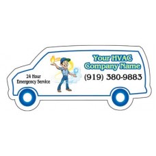 HVAC Van Shaped Magnet #3 (Small)